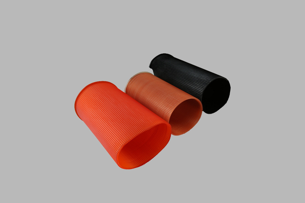 双面齿带筒多色